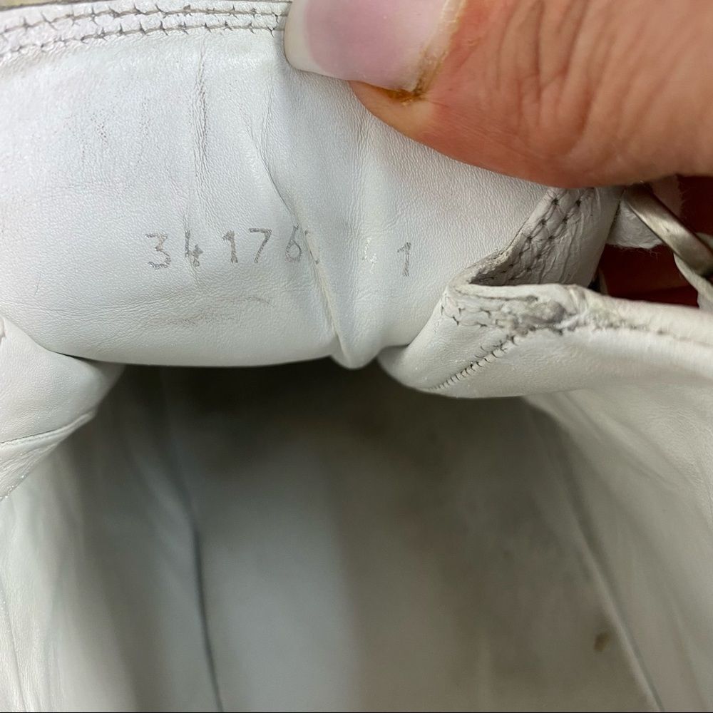 Balenciaga Arena 341760 high top leather lace up sneakers 8 EUR 41 - Picture 12 of 13